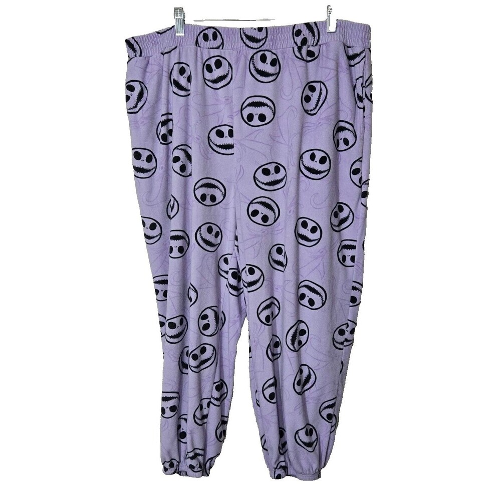 Disney The Nightmare Before Christmas Pajama Pants Womens 2X Jack NBC Plush